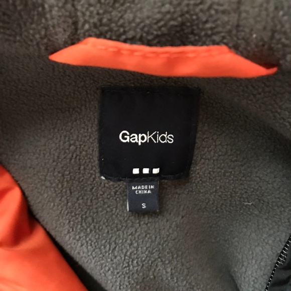 GAP Kids Hooded Spring/fall Jacket with fleece lining - size small - Picture 2 of 10